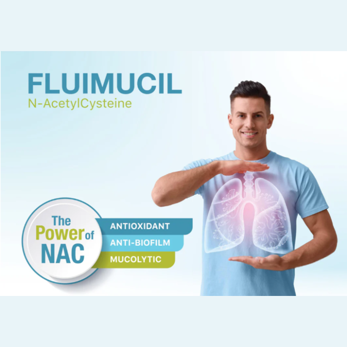 Fluimucil 100MG/5ML Oral Solution Raspberry Flavor 200ML