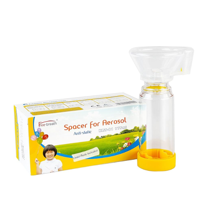 Free Breath Spacer For Aerosol DL-01 W/ Child Mask  175ML