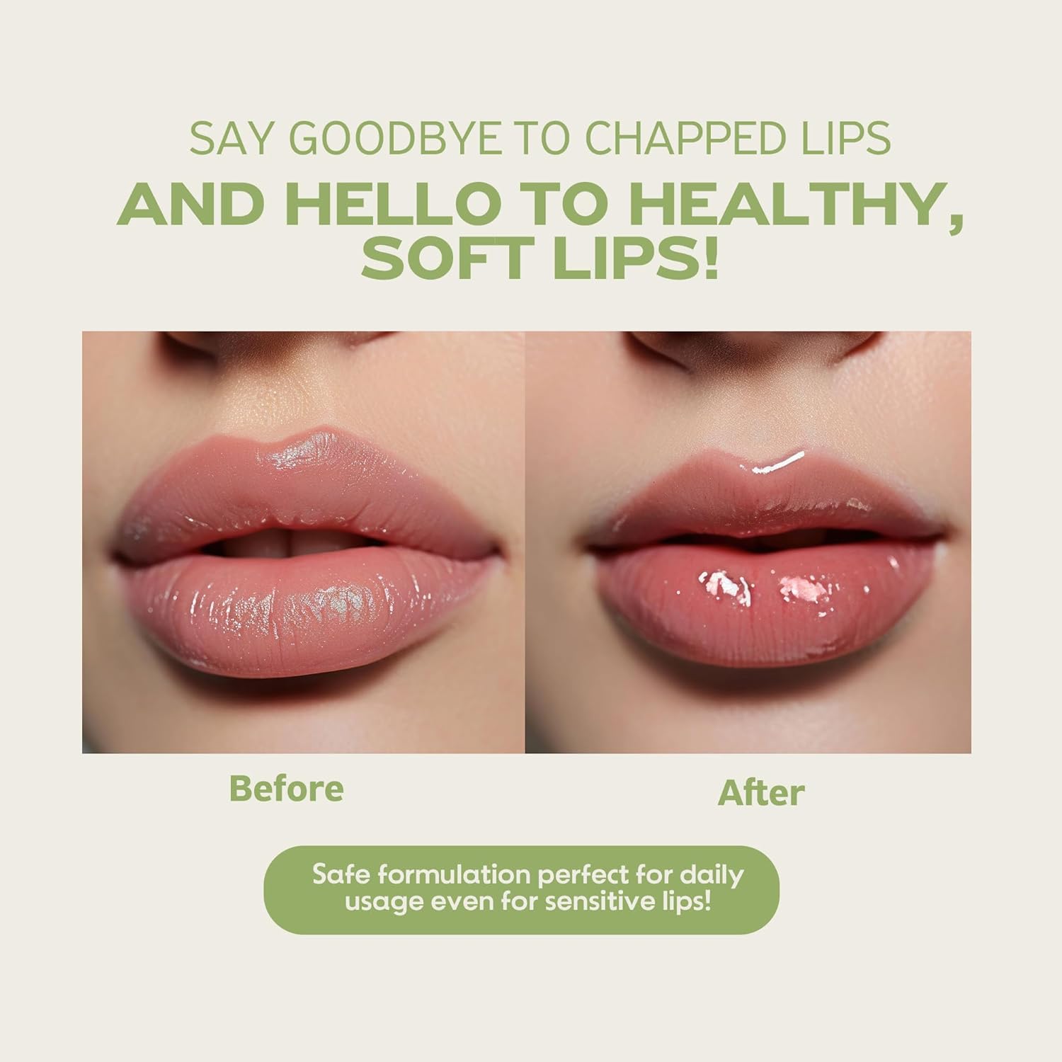 Frudia Avocado Cica Relief Balm, Calming, Repairing and Deep Moisture Treatment for Sensitive Lips, 10ml