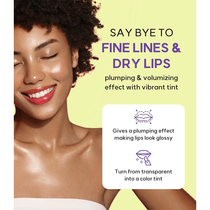 Frudia Grape Honey Chu Lip Essence, Hydrating Gloss, Plumping Tint and Nourishing Honey Lip Care, 10g