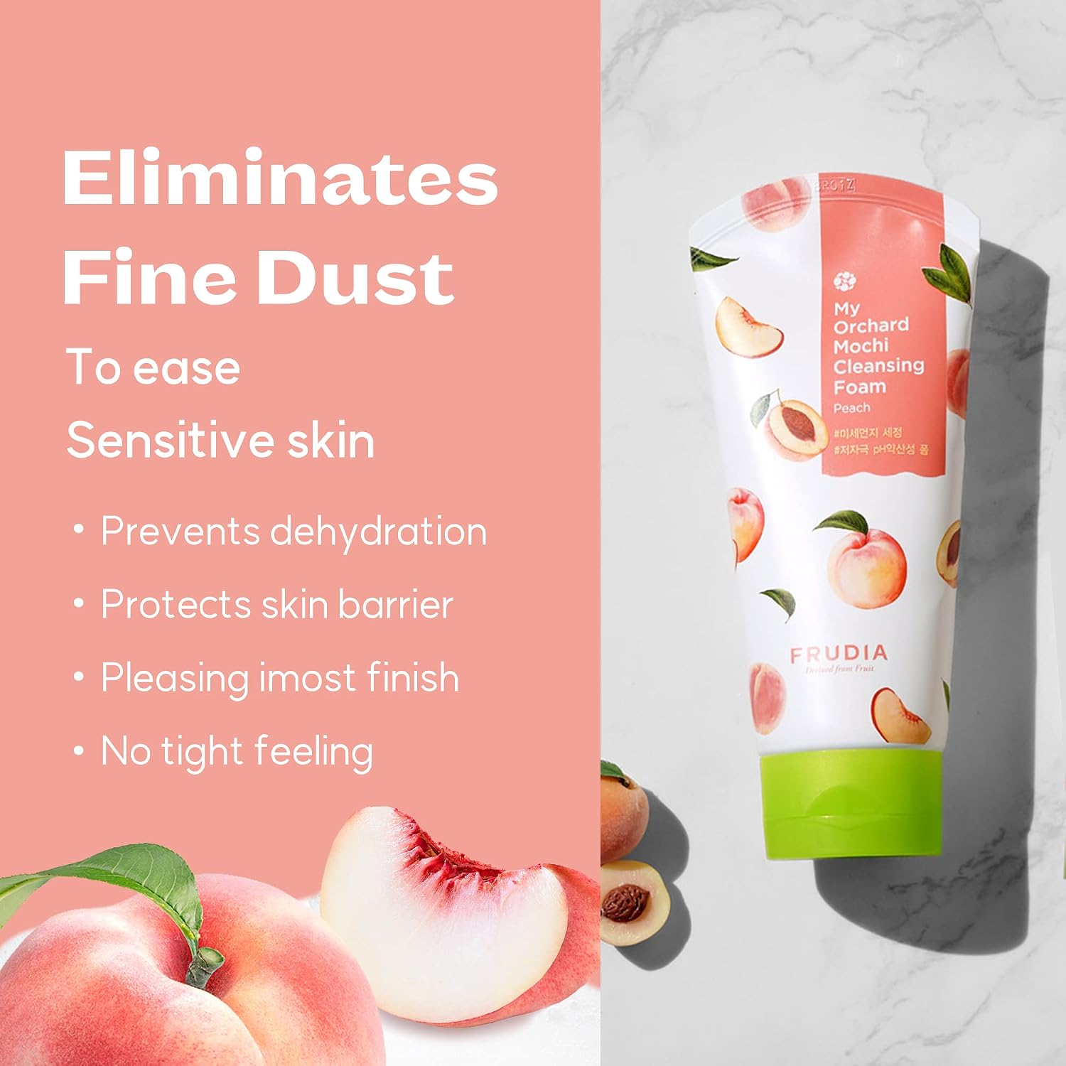 Frudia My Orchard Mochi Cleansing Foam Peach 120g