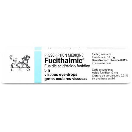 Fucithalmic 1% Eye Drp 5g Collapsible Tube