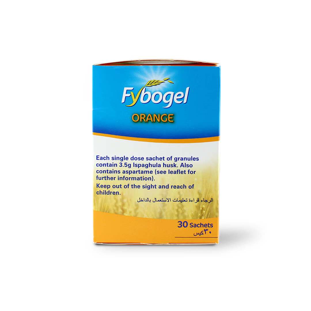 Fybogel Orange Effervescent Granules 3.5 g Sachet X 30