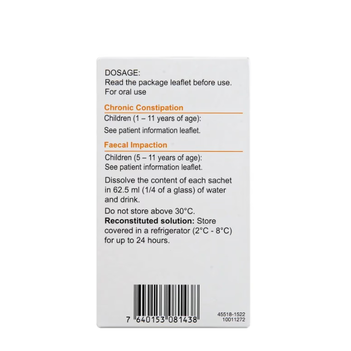 Fybogel Orange Effervscent Granules 3.5g Sachet X 10