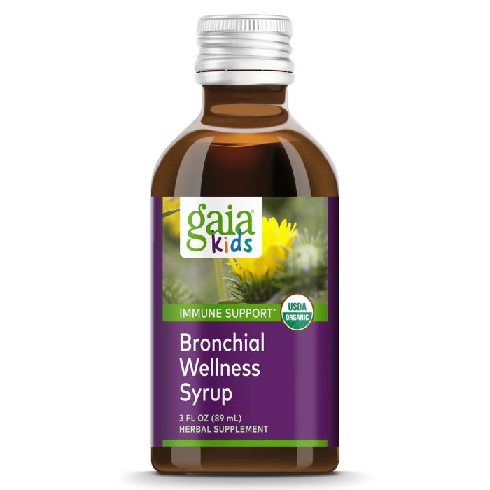 Gaia Herbs Kids Bronchial Wellness 3 Oz