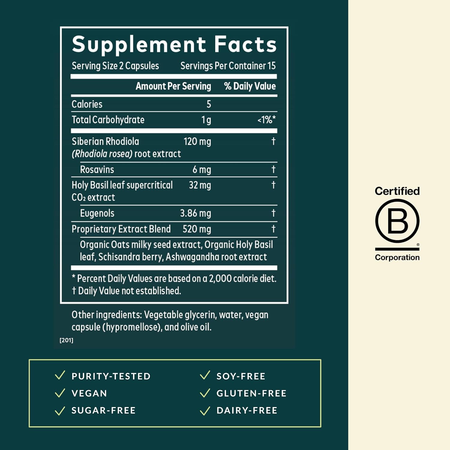Gaia Herbs Stress Response Capsules 30's