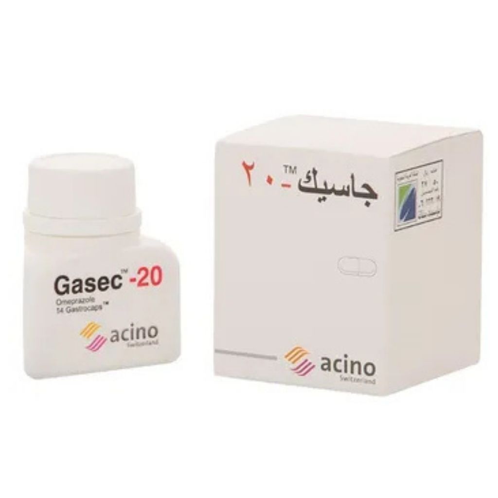 GASEC 20MG GASTROCAPS CAP (HARD GELATIN) 28S BOT