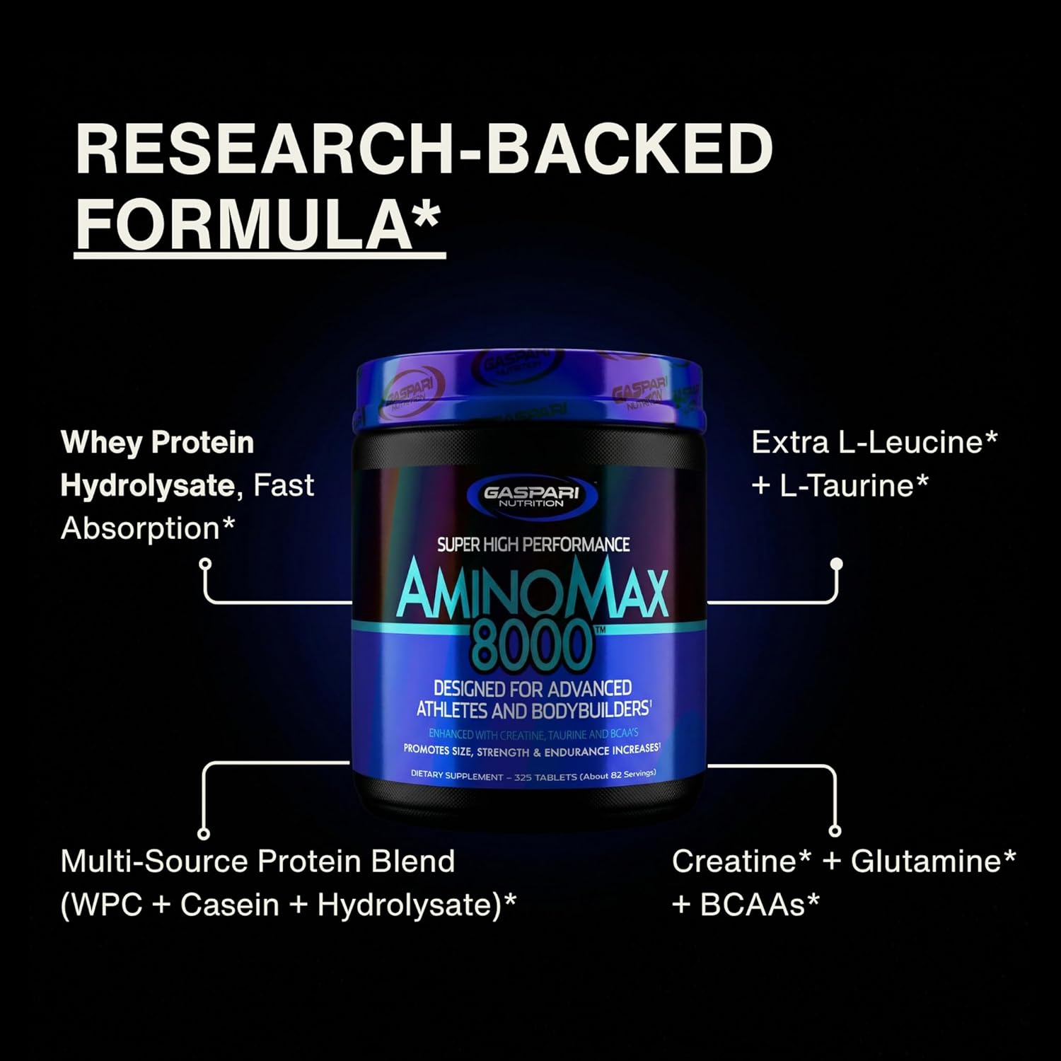 Gaspari Amino max 8000 325 Tablets