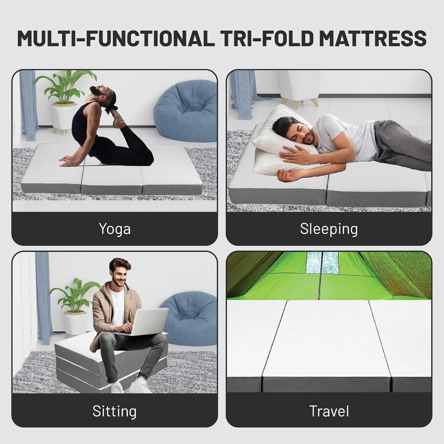 Gel Mattress Foldable Comfort
