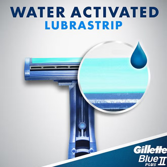 Gillette Blue II Plus Disposable Razor 10+4