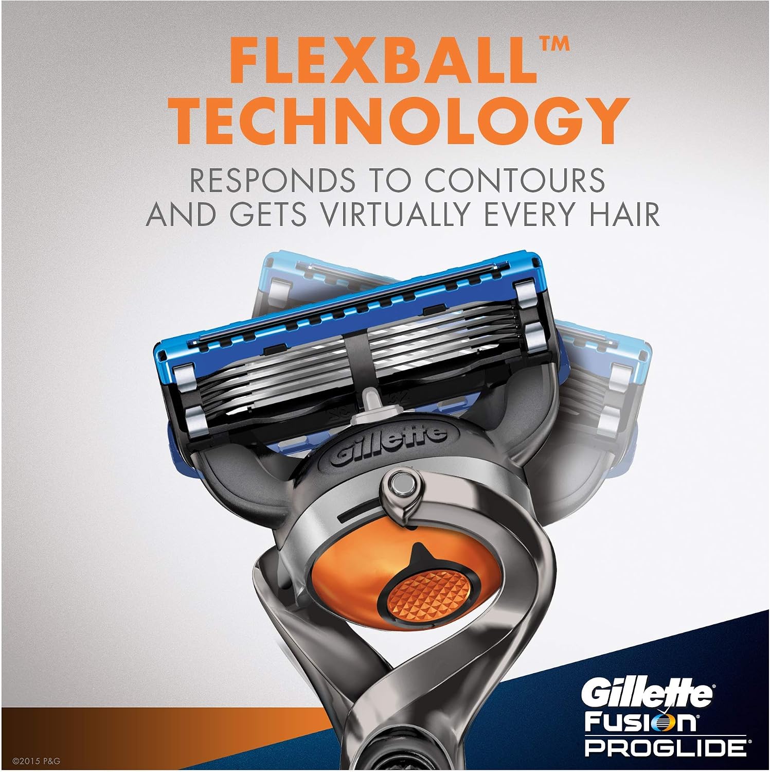 Gillette Fusion Proglide Flexball Manual Razor 2up