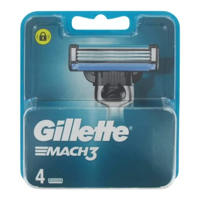 شفرات جيليت ماك 3 4 قطع
