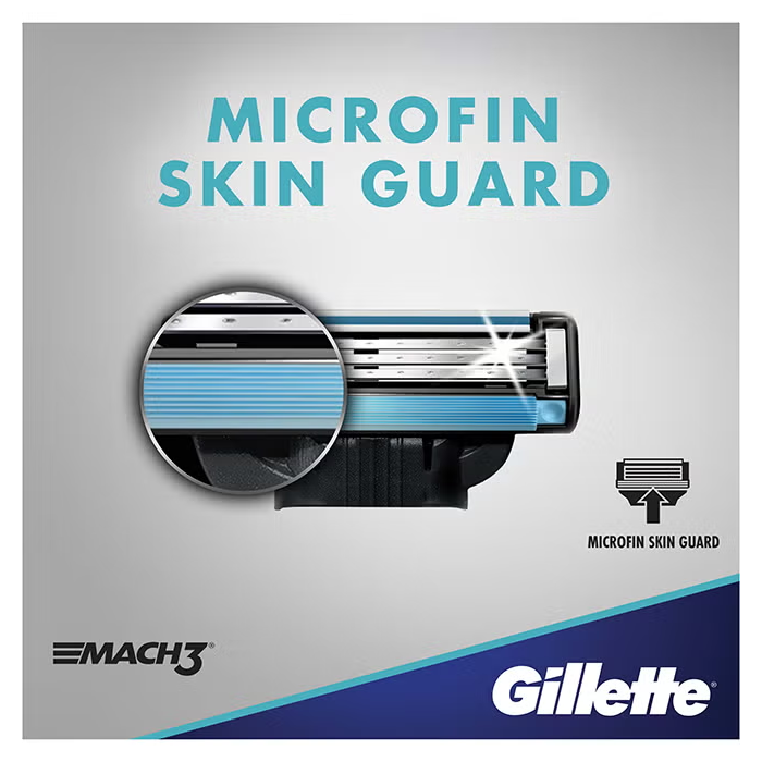 Gillette Mach3 Blades 4's