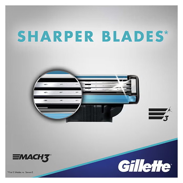 Gillette Mach3 Blades 4's