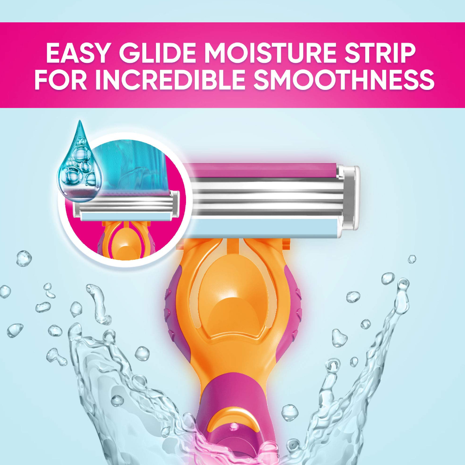 Gillette Simple Venus Razor 6+3 Cartridge