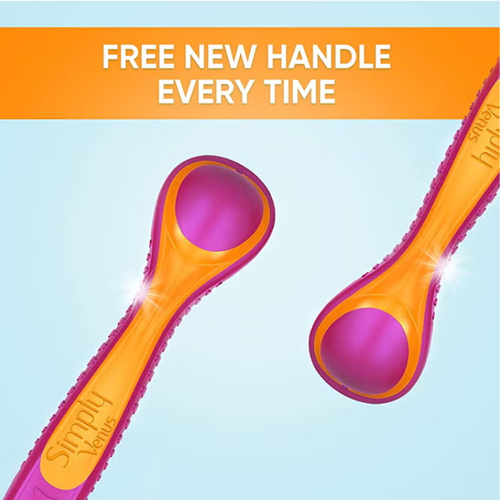 Gillette Simple Venus Razor Hybrid 3+1 Cartridge