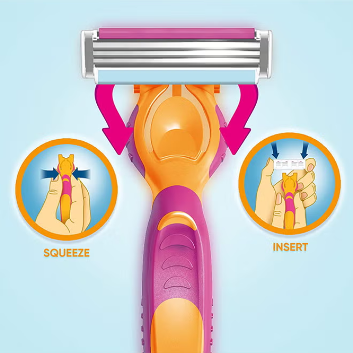Gillette Simple Venus Razor Hybrid 3+1 Cartridge
