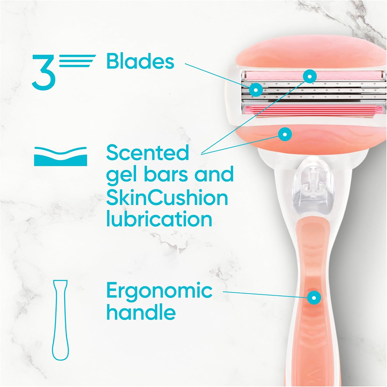 Gillette Venus Breeze Spa Cartridge 4's