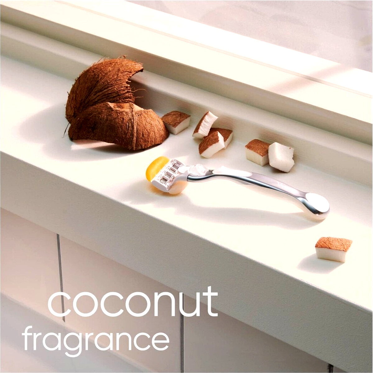 Gillette Venus Coconut/Olay Razor 2up