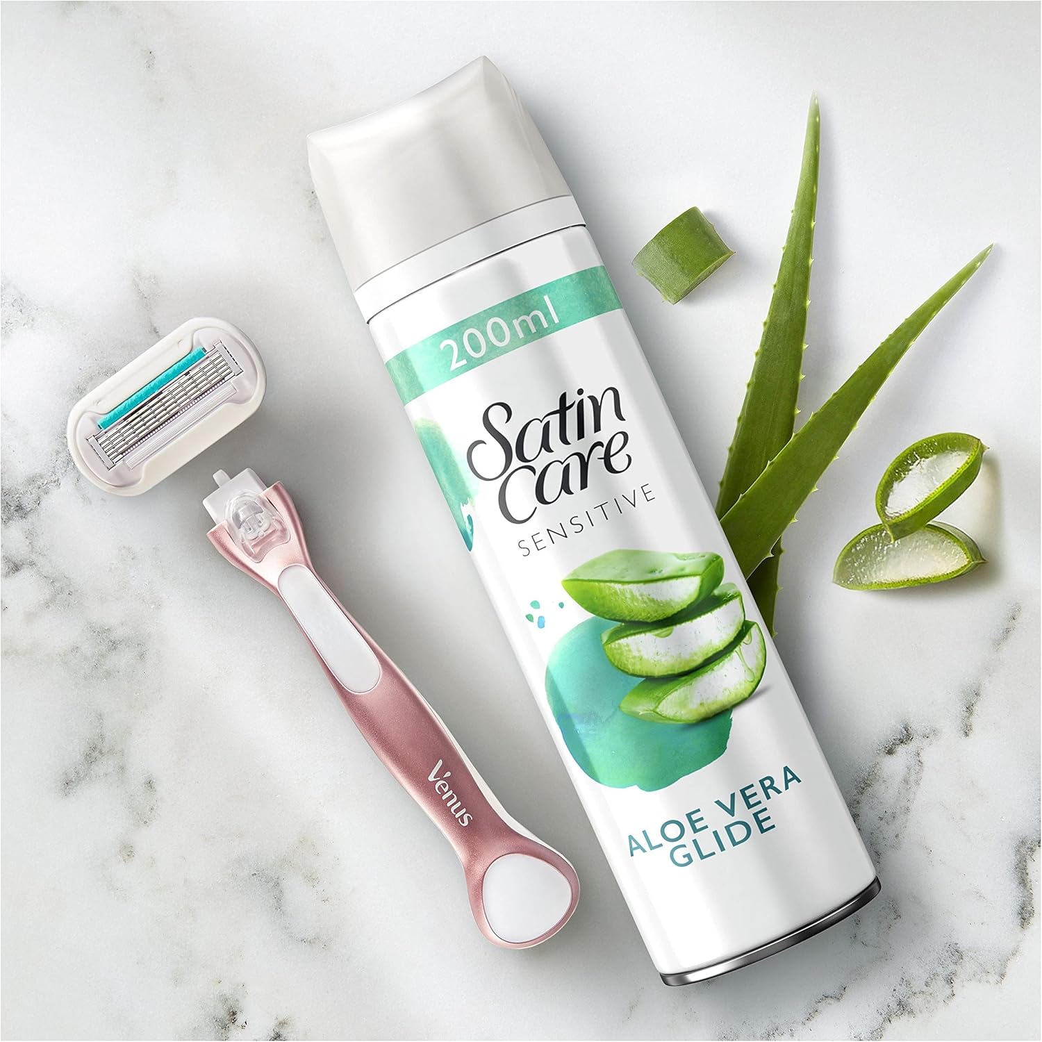 Gillette Venus Satincare Shaving Gel Sensitive 200 ml