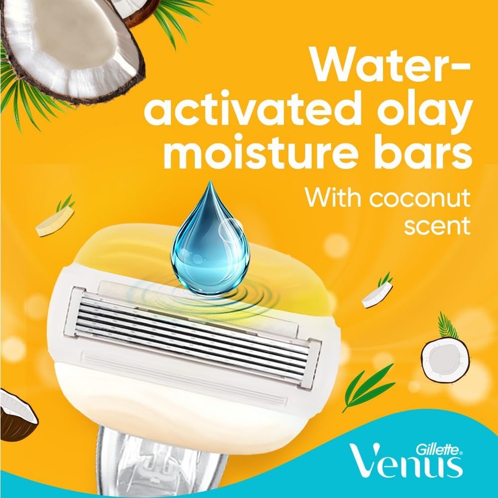 Gillette Venus With Olay Cartridge 4s