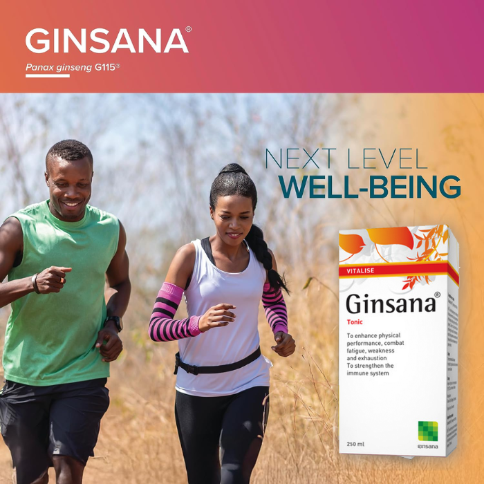 Ginsana Tonic Syrup (Alcohol Free) 250ml