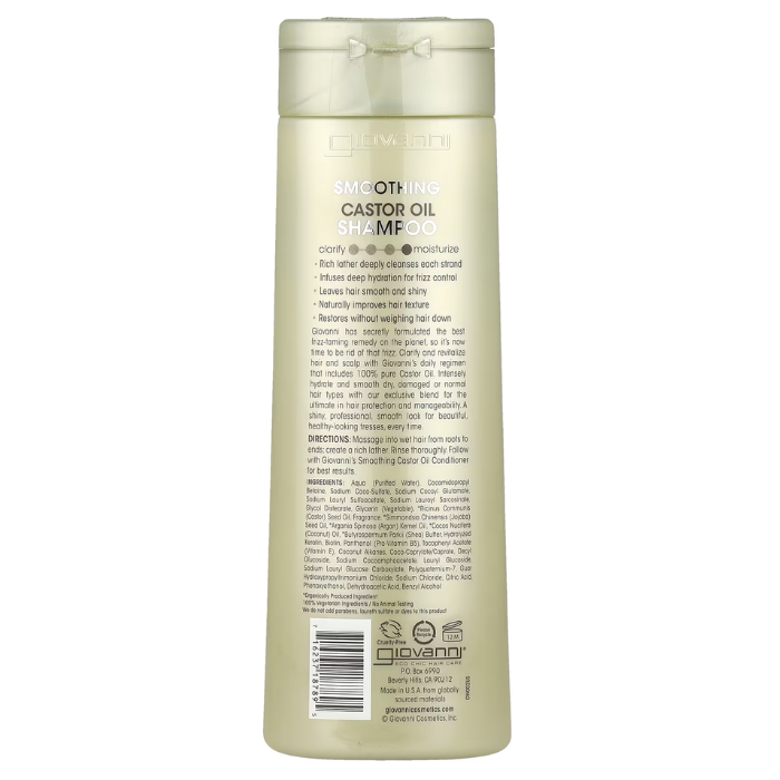 Giovanni Smoothing Castor Oil Shampoo 400 ml