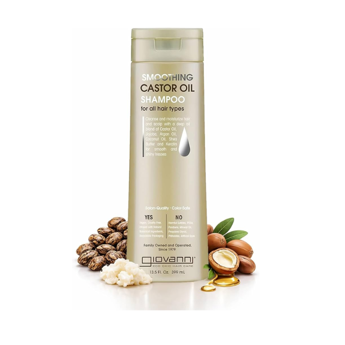 Giovanni Smoothing Castor Oil Shampoo 400 ml