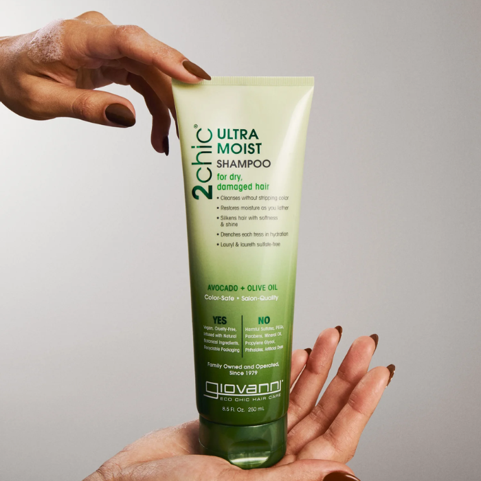 Giovanni 2Chic Avocado & Olive Ultra Moist Shampoo 8.5 oz