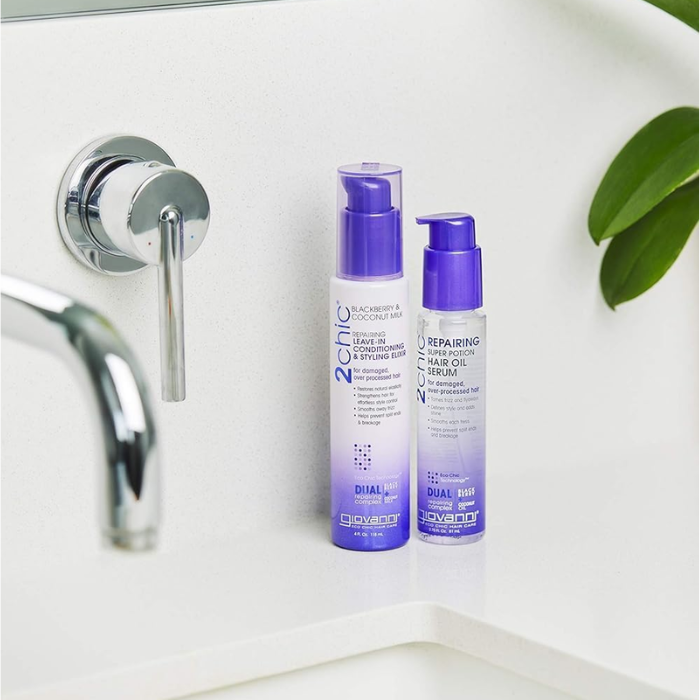 Giovanni 2Chic Leave-In Conditioner & Styling Elixir 4 Oz