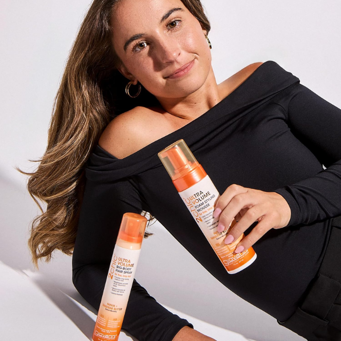Giovanni 2Chic Tangerine & Papaya Ultra-Volume Foam Styling Mousse