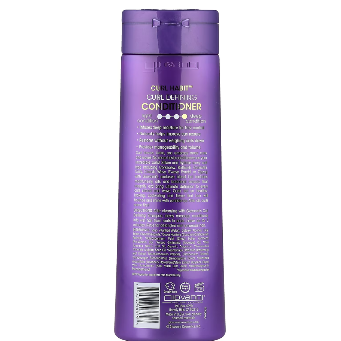 Giovanni Curl Habit Defining All Curl Type Conditioner 399ml