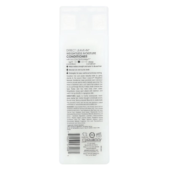 Giovanni Direct Leave In Treatment conditioner 8.5oz