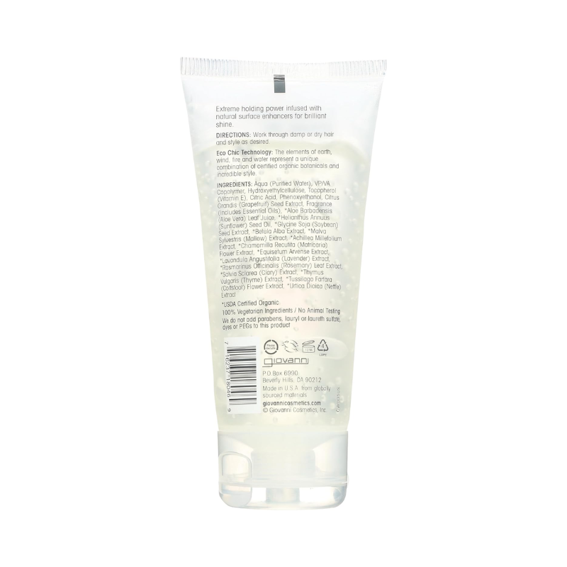 Giovanni L.A. Natural Styling Gel 2 Oz