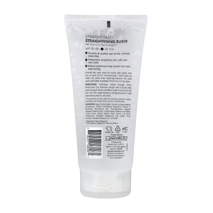 Giovanni Straight Fast Hair Straightening Elixir 6.8oz