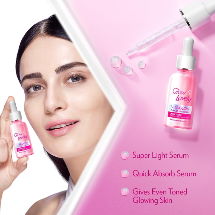 Glow & Lovely Vitaglow Face Serum 30g