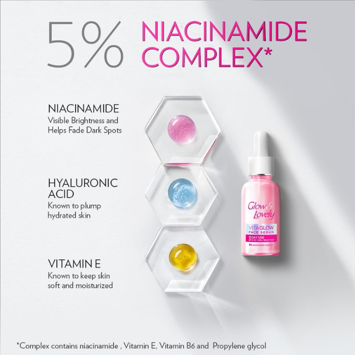 Glow & Lovely Vitaglow Face Serum 30g