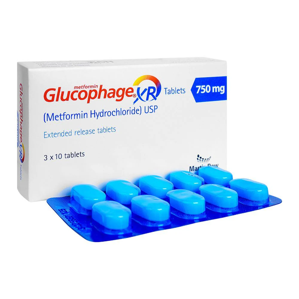 Glucophage XR 750mg 30 Tablets