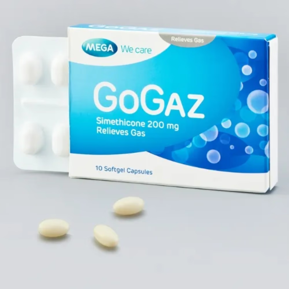 Gogaz 200mg Soft Gel Capsules 30's
