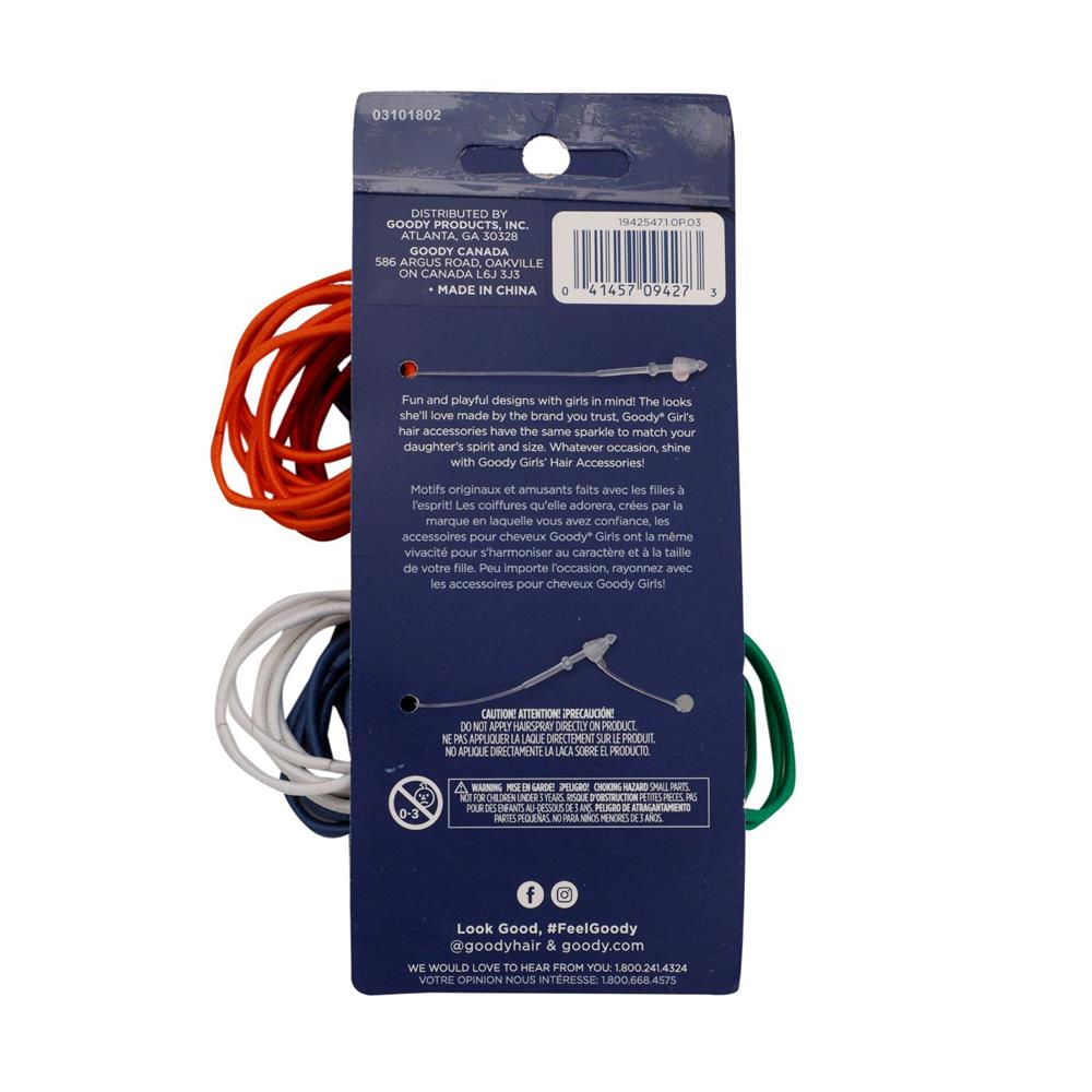 Goody Girls Ouchless 2 mm Elastics 72's