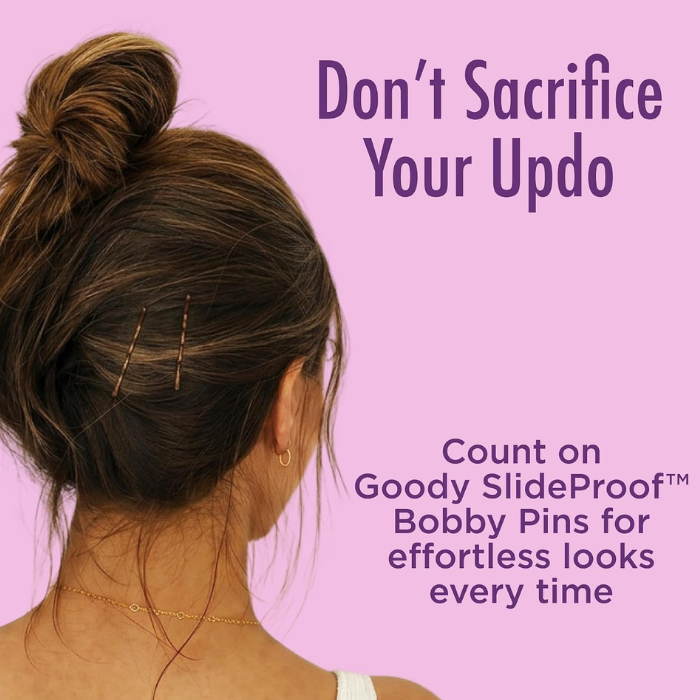 Goody Ouchless Brown Booby Pins 48 Count