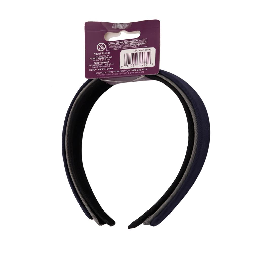 Goody With Classic Fabric Covered Headbands 3's