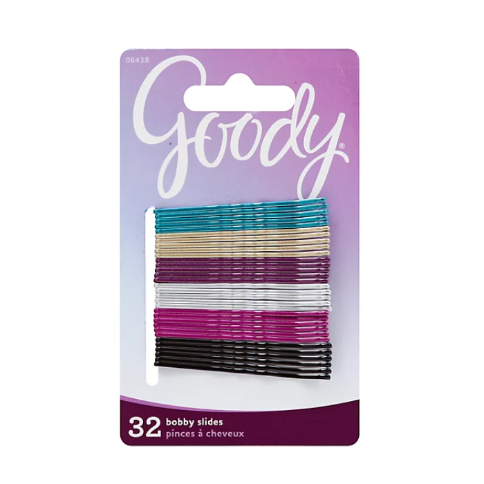 Goody Womens Classic Pearlized Metallic Bobbies 32 Count