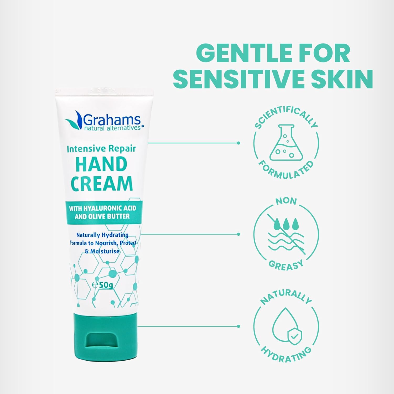 Grahams Natural Intensive Repair Hand Cream 50 g