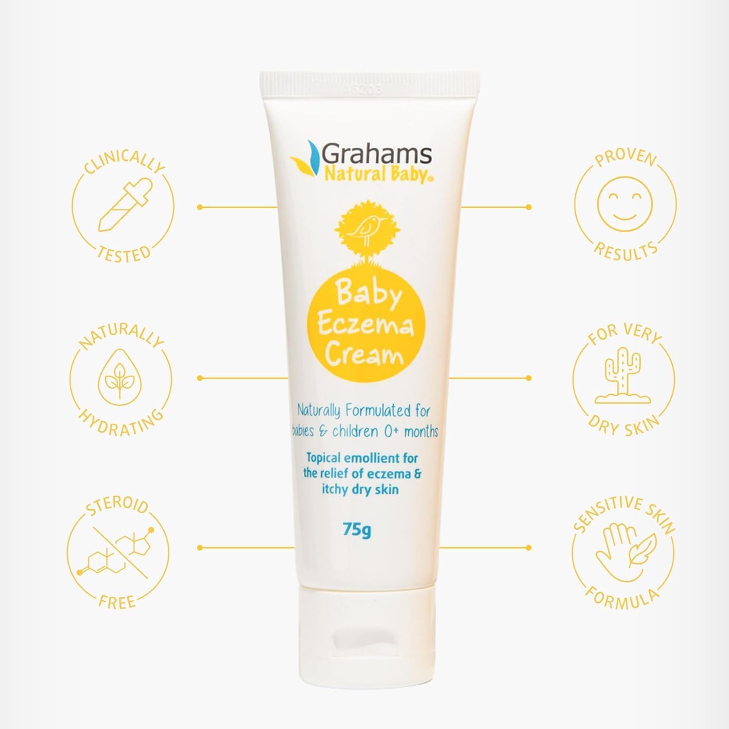 Grahams Natural Baby Eczema Cream 150g