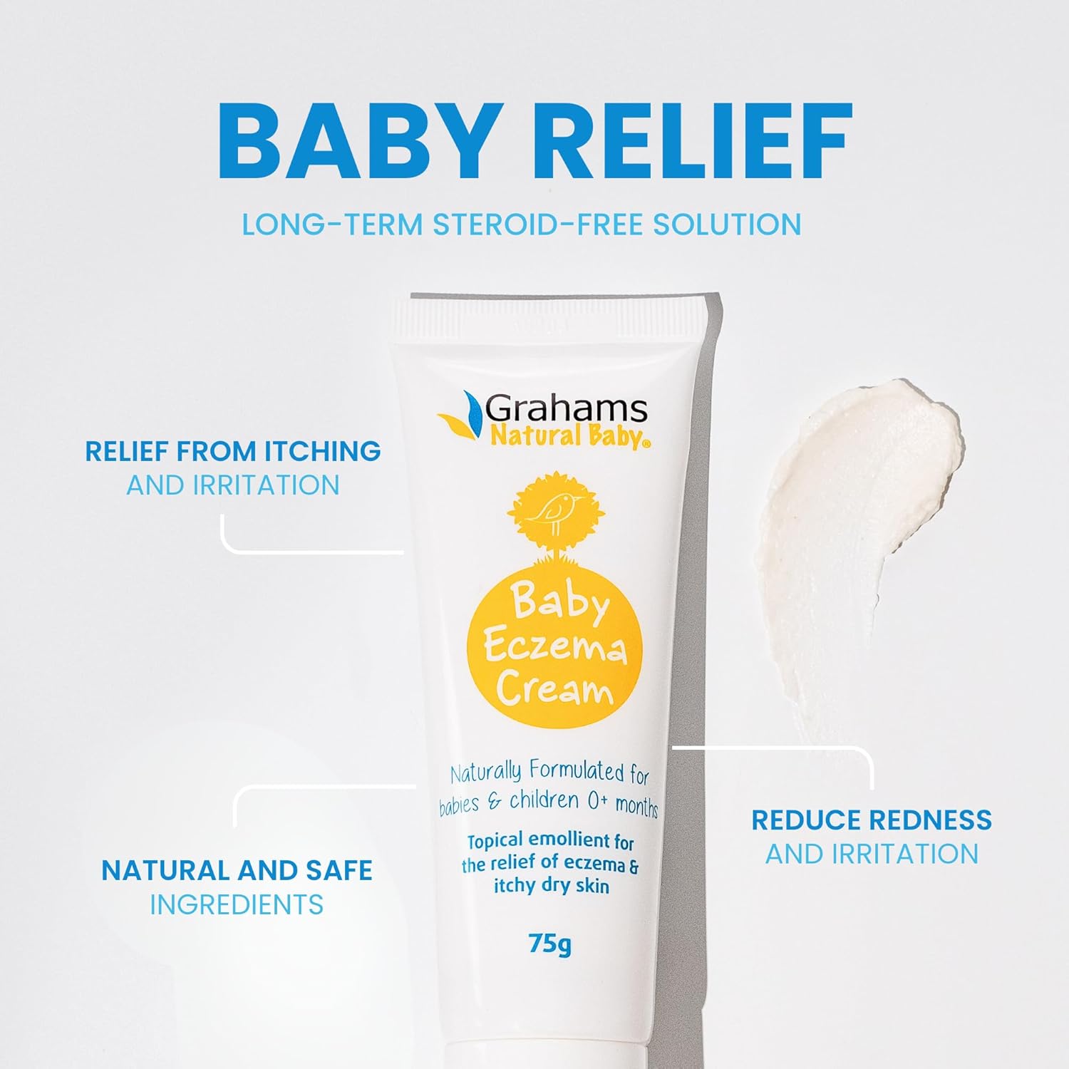 Grahams Natural Baby Eczema Cream 150g