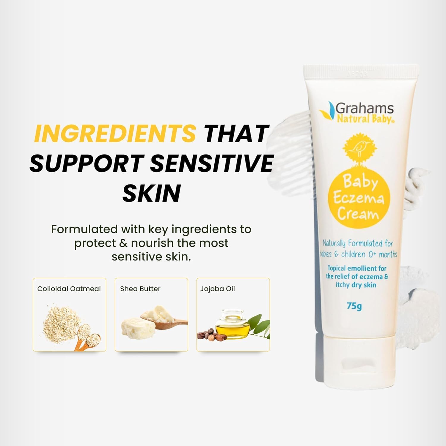 Grahams Natural Baby Eczema Cream 150g