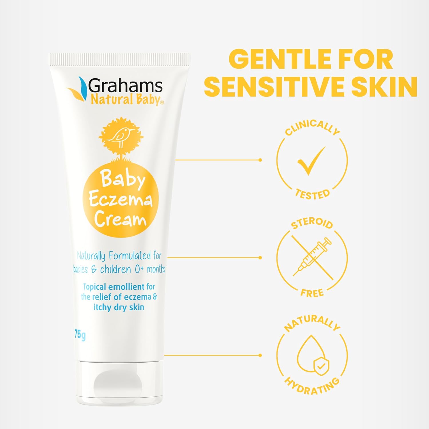 Grahams Natural Baby Eczema Cream 75 g