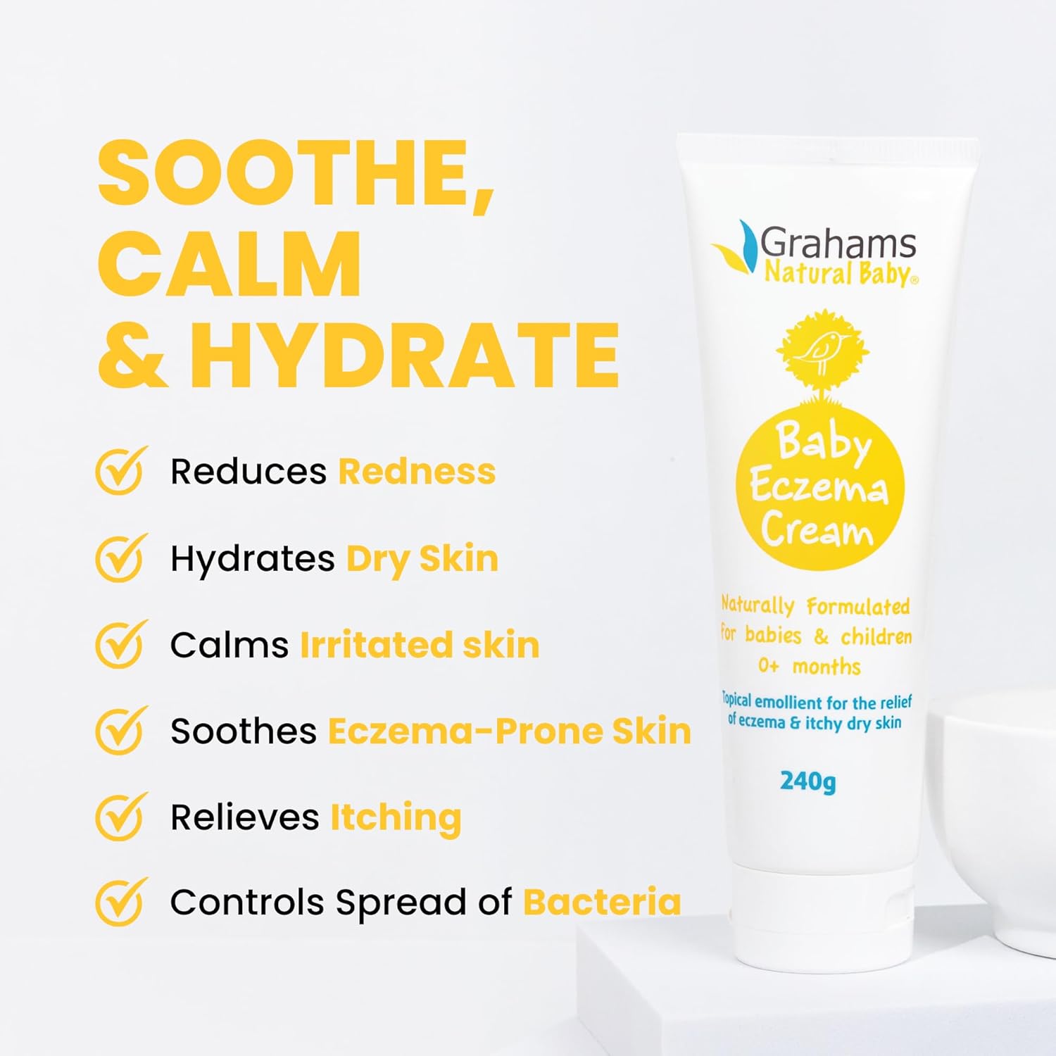 Grahams Natural Baby Eczema Cream 75 g