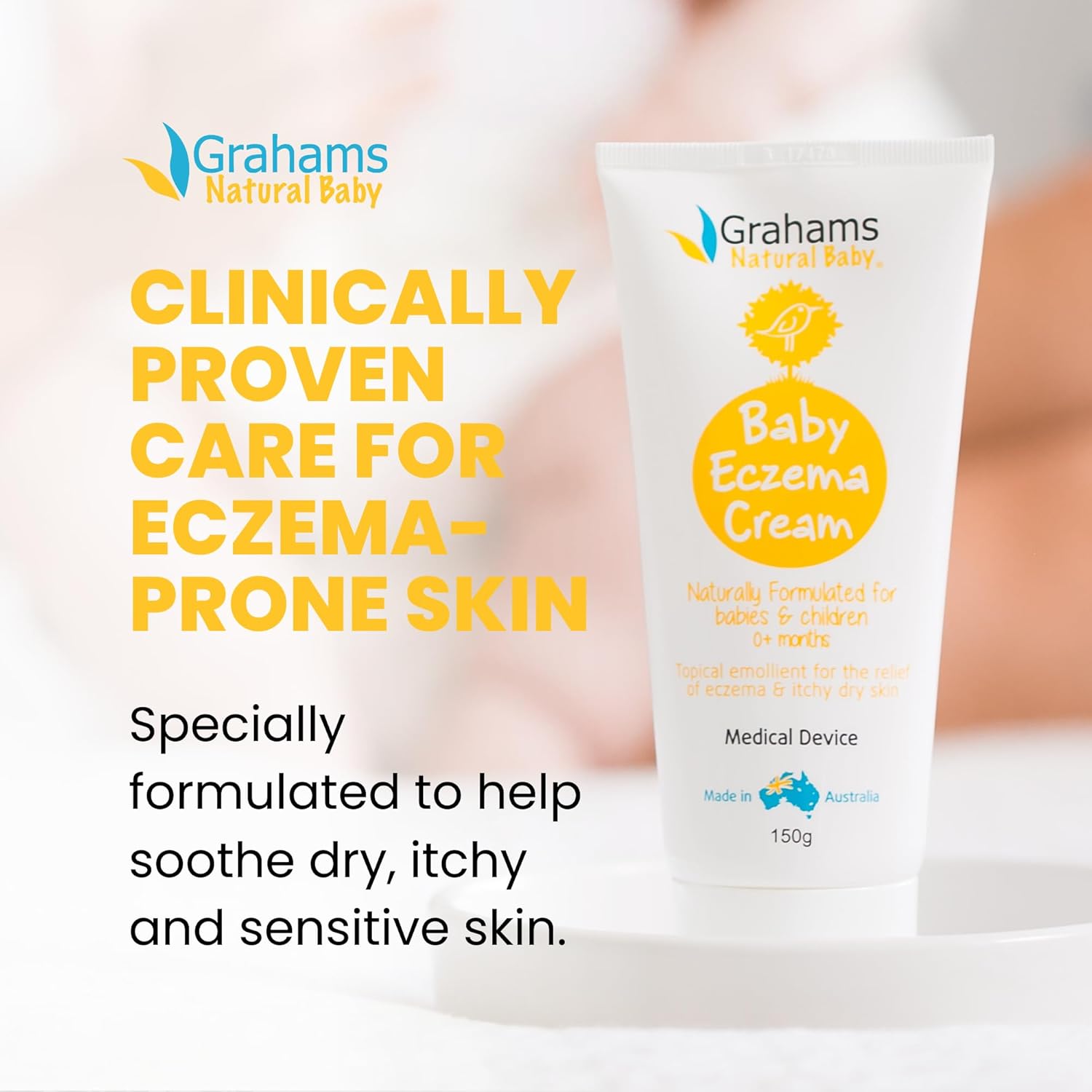 Grahams Natural Baby Eczema Cream 75 g